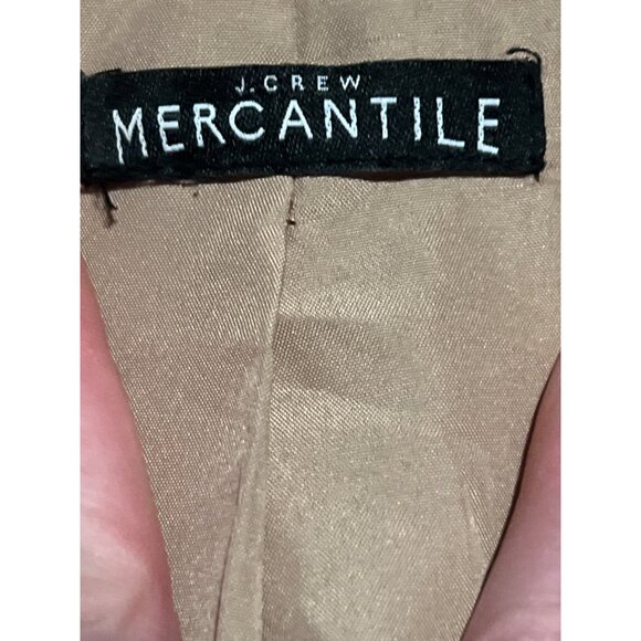 J. Crew Tan Beige wool blend City Coat mid small - Picture 3 of 7
